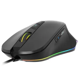 GX40 Bedrade Gaming Rgb Ergonomische 16000 Dpi, USB2.0/Mcu-Holtek HT82F571-Pixart PMW3335 Optic