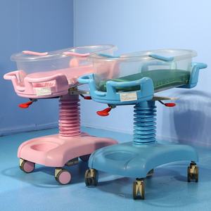 เตียงในโรงพยาบาลทำจากพลาสติก ABS ปรับมุมได้เปลเด็กทารกแรกเกิดเปล JM603ทางการแพทย์ใหม่ - Product Image 4