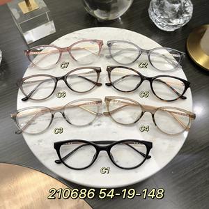 Monture de lunettes de style coréen œil de chat, monture complète en TR90, verres en résine anti-UV, unisexe, surdimensionnés, pour verres correcteurs, Danyang - Product Image 5