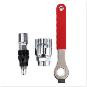 <span class=keywords><strong>Extracteur</strong></span> de manivelle de vélo, clé de retrait de support inférieur, Kit d'outils de réparation de clé de retrait de support de vélo - Product Image 1