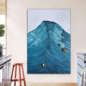 Décor à la maison fait à la main mixte art peint à la main toile peinture à l'huile 3D mur photos avec cadres - Product Image 2