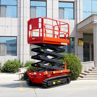 Plataforma Elevadora de Tijera Autopropulsada con Brazo Hidráulico y Orugas para Almacén, Directo de Fábrica, para Carga