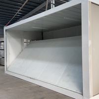 Maison préfabriquée modulaire pliable extensible détachable, maison préfabriquée en conteneur, maisons de 20 à 40 pieds