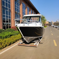 Bateaux de plaisance à moteur en aluminium Profisher 625 de 6,5 m (21,5 pi) à grande vitesse avec hardtop