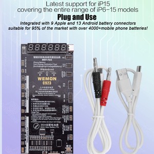 最新アップデート 2 in 1 急速充電起動バッテリーアクティベーターボード iPhone と Android 用 - Product Image 3