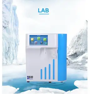 Ultrapure Water Purification System Lab Deionized Water Plant Reverse Osmosis Counter Top Water Purifier
