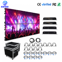 Écran LED d'affichage rapide à assembler P2.6 P2.9 P3 P3.91, mur vidéo LED extérieur haute luminosité, écran LED de location