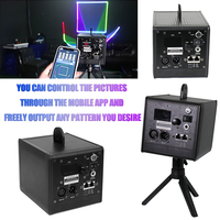 AOPU1W2W 3W 4W Laser RGB d'animation avec application de dessin en temps réel pour DJ, discothèques, bars, fêtes d'anniversaire, éclairages de scène