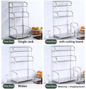 Fournitures de <span class=keywords><strong>cuisine</strong></span> en acier inoxydable support d'assaisonnement support de <span class=keywords><strong>cuisine</strong></span> couteau stockage support en couches - Product Image 5