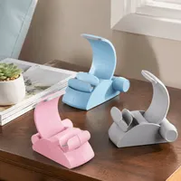 Support de téléphone portable réglable et rotatif, antidérapant, pour diffusion en direct, stable, universel, pour tablette, vlog