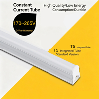 Tube LED T5 T8 170~265V 18W Intégré/Adapté pour l'éclairage commercial des bureaux et entrepôts, 3000K-6500K
