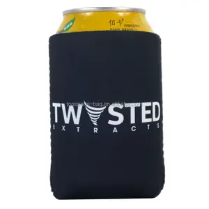 Enfriador de latas con soporte para botella de cerveza de neopreno personalizado promocional de nueva moda