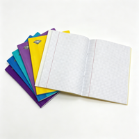 Cahier scolaire A4 100 pages, cahier d'exercices pour élèves africains, impression personnalisée de la couverture, fabricant de cahiers scolaires