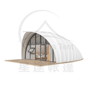 Stars <b>Tent</b> Outdoor Camping <b>Tent</b> 6-8 Person Four-season Extended Type One Bedroom One Living Room <b>Large</b> Space Oxford Material - Product Image 3