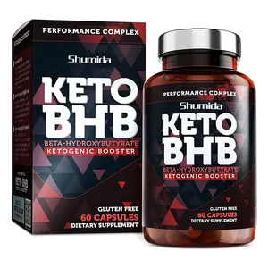 Suplemen Herbal Kualitas Tinggi Pil Pelangsing Kapsul Keto Diet Bhb