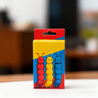 Cajas de exhibición de cinco paneles con ventana transparente para cartuchos desechables de 1 gramo de tu propia marca, 102x65x25mm 4x2.5x0.9 pulgadas