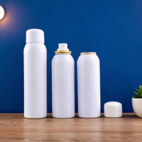 Bombe aérosol vide en aluminium compatible DME avec revêtement interne en polyimide haute pression pour pulvérisation automobile et industrielle