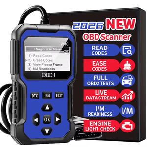 เครื่องสแกน OBD2 รุ่น V410 พร้อมหน้าจอ LCD อ่านโค้ด ตรวจสอบระบบเครื่องยนต์ สำหรับรถยนต์โตโยต้า - Product Image 1