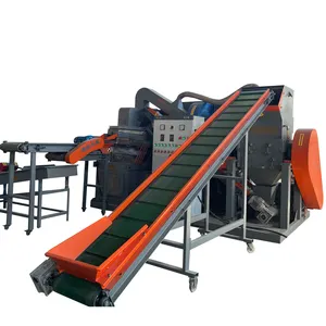 2024 Hot selling scrap cable granulator machine used wire separator machine waste net wire recycling plant for UK market