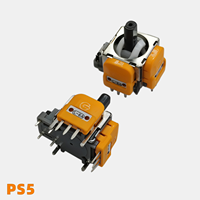 Ginfull Compatible avec PS5, joystick à effet Hall pour joystick 3D électromagnétique pour manette PS4/XBOX, joystick à effet Hall