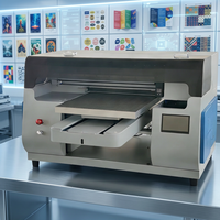 Impresora UV DTF Plana A3 Versátil para Carcasas de Teléfono, Acrílico, Vidrio y Metal, Impresora UV LED A3 Todo en Uno, Impresora EPSON DX7, TPU