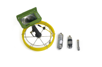 Caméra d'inspection de tuyaux portable compatible avec les têtes de caméra de 8 mm, 16 mm et 21 mm pour les égouts, les canalisations et la plomberie