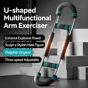 Barra de Entrenamiento Profesional Multifuncional en Forma de U para Fortalecer Dedos y Brazos, Ajustable - Product Image 4