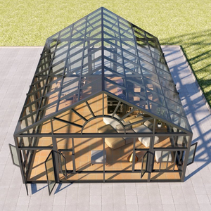 Vente chaude : Parasol de jardin multifonctionnel en alliage d'aluminium, étanche, avec double verre trempé, design moderne et minimaliste - Product Image 2