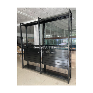 Treo tường kim loại slatwall giá giày để hiển thị - Product Image 2