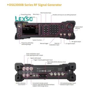 Source de signal RF Rigol DSG3065B/3136B-IQ, générateur Lexso 6.5/13.6 GHz - Product Image 5