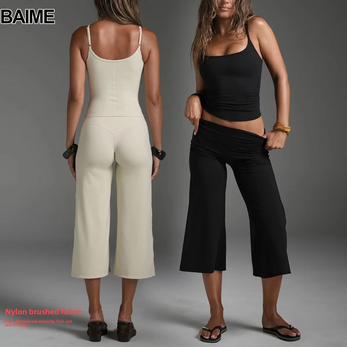 New Camisole Yoga Vest, Running Sports Vest, Quick Drying Adjustable Shaping Fitness Top for Women