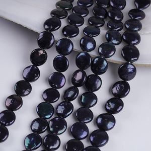 Perles micro-ridées dispersées, naturelles, d'eau douce, de forme baroque, 12*16mm, blanches, pour la fabrication de bijoux faits main - Matériel de haute qualité - Product Image 2