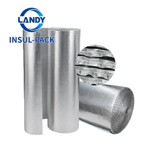 Bungkus gelembung udara insulasi aluminium Foil reflektif material isolasi termal