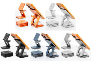 Station de <span class=keywords><strong>charge</strong></span> 3-en-1 Qi2.2 25W, chargeur <span class=keywords><strong>sans</strong></span> <span class=keywords><strong>fil</strong></span> magnétique pliable pour le voyage, compatible iPhone 17/16, <span class=keywords><strong>Pixel</strong></span> 10 Pro XL - Product Image 6