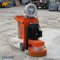Machine à poncer le béton MHF à poussée manuelle 350 mm 110V 220V 380V, polisseuse de sol manuelle pour entrepôt industriel