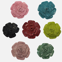 Appliques florales 3D de haute couture luxueuses, grand design magnifique, avec de grands strass pour robe de mariée