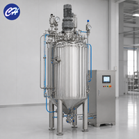 Cuve de Fermentation Biologique Sanitaire 200L-20000L en Acier Inoxydable SS316L avec Système de Nettoyage CIP ASME CE