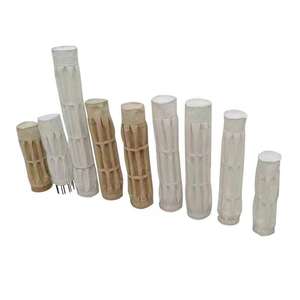 폴리에스터 소재를 사용한 펄스 제트 방식 먼지 및 공기 정화를 위한 고효율 산업용 필터링을 위한 주름형 포켓 필터 - Product Image 6