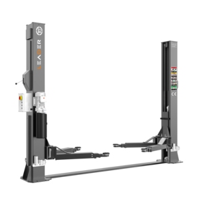 Dongkrak Mobil Dua Tiang Manual/Elektrik 5,5 Ton dengan Pengunci Manual/Elektrik, Tinggi Angkat 1900mm dan Jarak Tiang 3300mm - Product Image 1