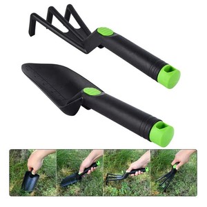 Lingtweight nhựa bốn loại khác nhau đa dụng Mini nhựa xử lý đen Đào Công cụ vườn Xẻng giúp thuận tiện trồng - Product Image 4