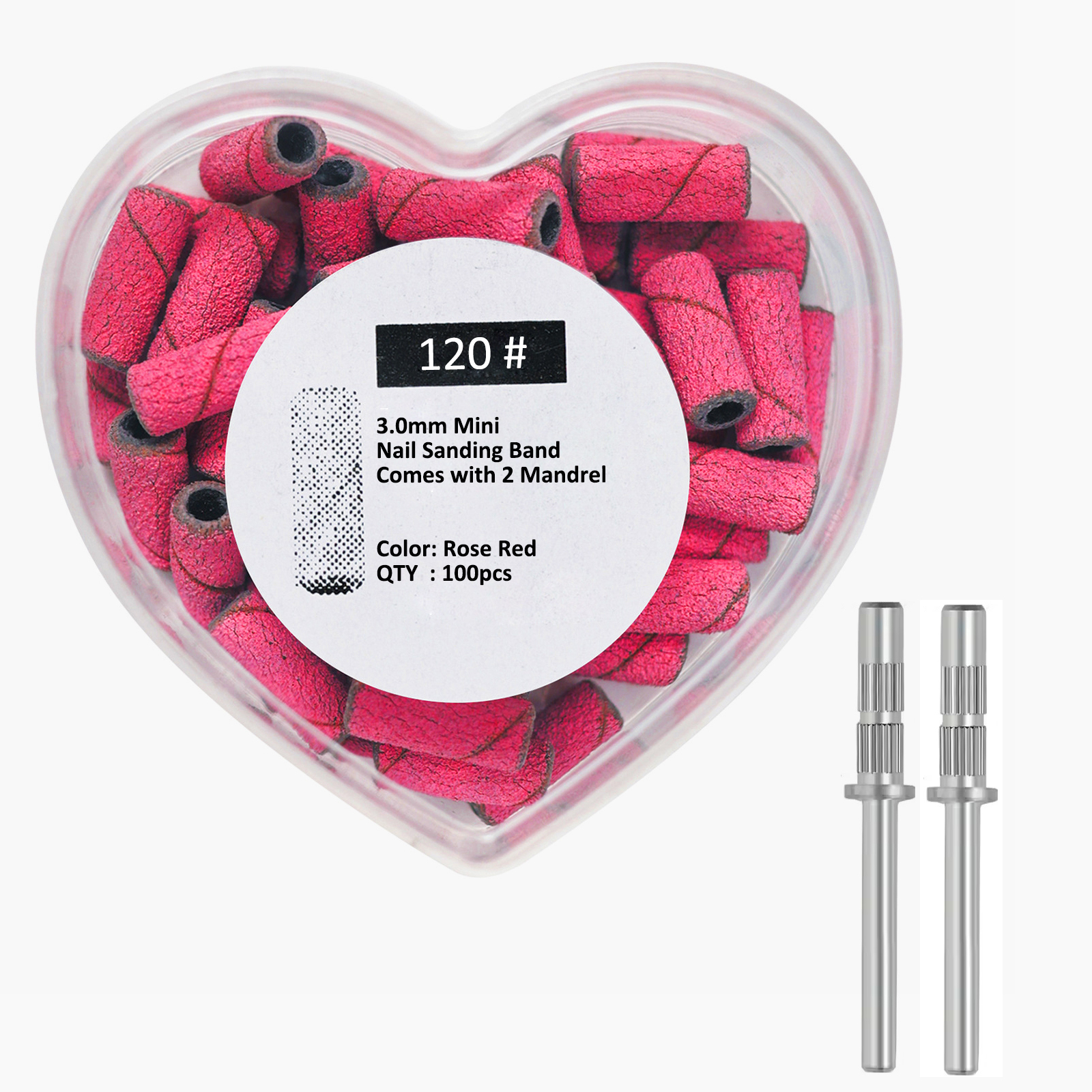 Rose Rouge 120 grit