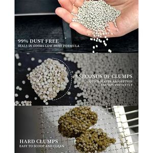 Doğal toz ücretsiz kolay temiz toplu toptan bentonit kolay temiz <span class=keywords><strong>Kitty</strong></span> kedi kumu - Product Image 4