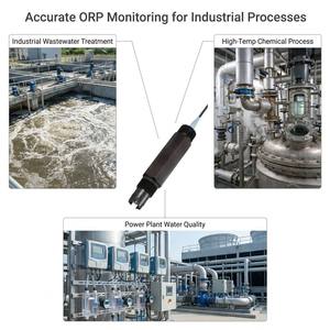 Electrodo ORP 8351, Sensor Digital de ORP de Alta Temperatura, Punta de Platino, Rango de 0.0 a 110.0°C para Uso Industrial - Product Image 5