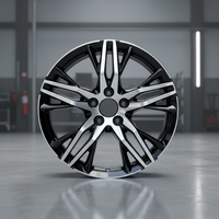 Nouvelles jantes forgées en alliage d'aluminium de 18 pouces, finition noire, design multi-branches pour Accord Elite Lingpai Sprite - Direct usine