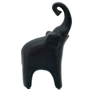 Statuetta di elefante in ceramica, ornamento per la decorazione della casa, bagno, ufficio, soggiorno, scultura decorativa - Product Image 1