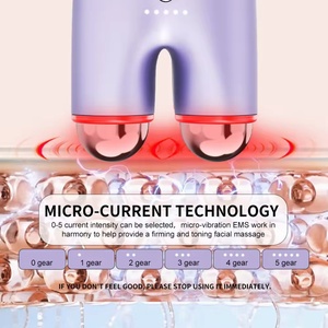 Nouveautés : Appareil de beauté pour le visage, lifting, raffermissement de la peau, micro-courant chauffant, mini-appareil de tonification de la peau du visage - Product Image 6