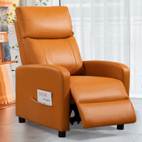 Mode populaire personnaliser pivotant manuel Home cinéma Salon chaise simple chaise longue loisirs fauteuil inclinable