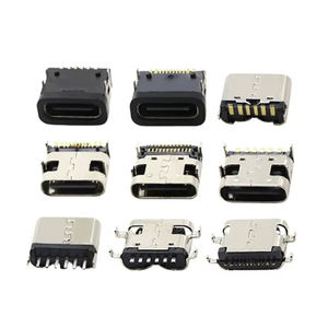 원스톱 구매 지원 사용자 정의 USB 커넥터 PCB 충전 커넥터용 로쉬 리치 타입 C USB 타입 C 암 커넥터 - Product Image 5