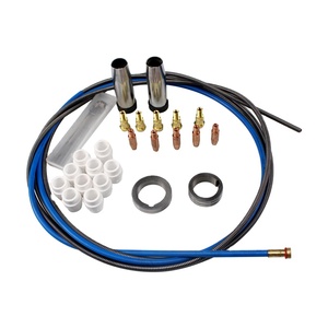 24 piezas Consumibles para Antorcha/Pistola 24KD: Electrodos, Boquillas de Protección, Varillas de Conexión, Rueda de Alimentación de Hilo, Tubo de Alimentación de Hilo y Agujas - Product Image 1