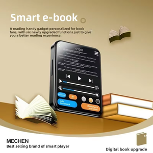Lecteur MP3 portable à écran tactile 2026 <span class=keywords><strong>en</strong></span> promotion - Lecteur de musique MP4 avec haut-parleur intégré et batterie 300 mAh - Idéal pour lire des romans - Product Image 5